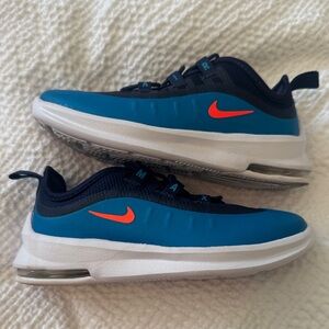 Nike Kids Navy and Bright Orange Sneakers